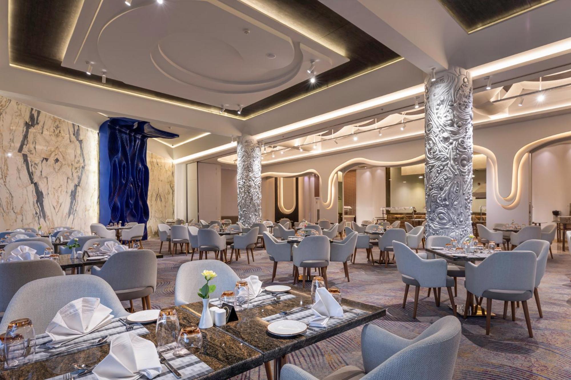 Mirage Hotel & Conference Center Alexandria Exterior photo The restaurant