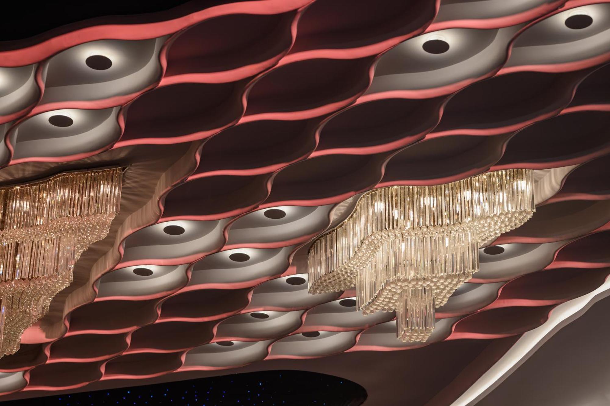 Mirage Hotel & Conference Center Alexandria Exterior photo The ceiling of the main hall